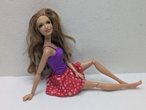 Barbie SUMMER Dreamhouse Stylin Friends Doll Rooted Lashes HYBRID MTM Pivot Read